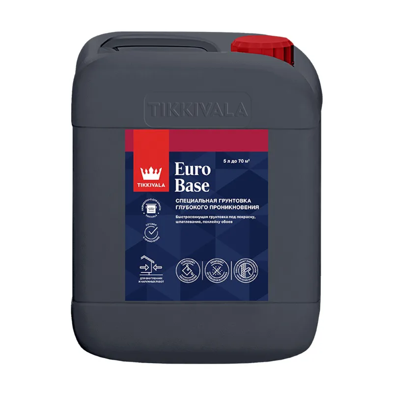 Грунтовка Tikkurila/Tikkivala Euro Base (5 л)