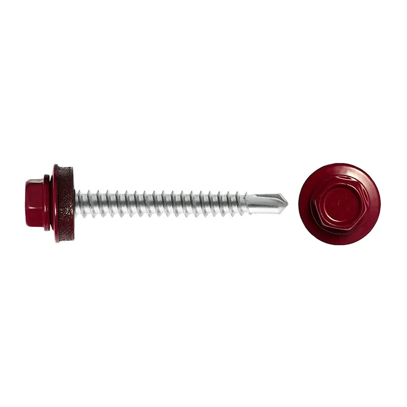 Саморез кровельный SWFS Premium RAL-3005 ZP 4,8х35 (60 шт)
