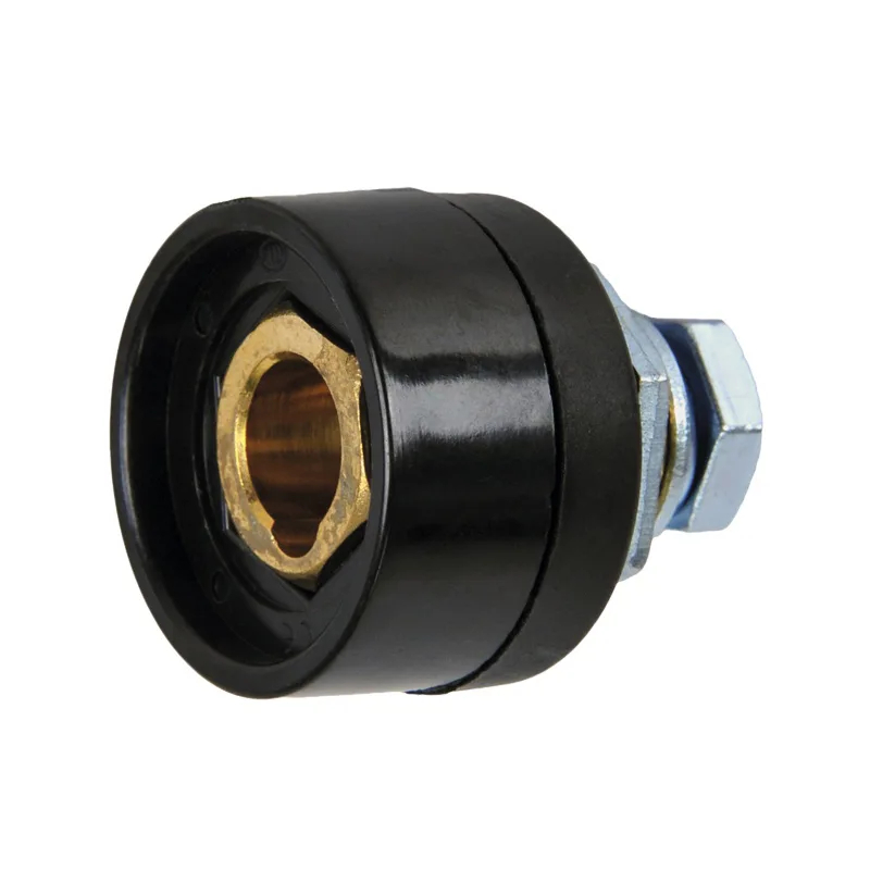 Разьем панельный для сварочного кабеля Elitech 015000 DX 50 (2 шт)