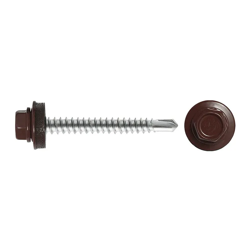 Саморез кровельный SWFS Premium RAL-8017 ZP 4,8х51 (40 шт)