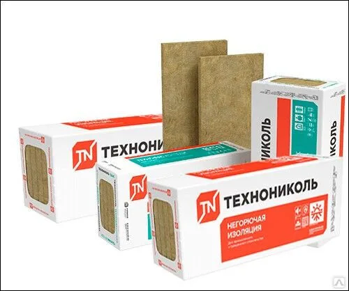 Утеплитель ТехноНиколь Техновент Проф,плотность 110 (50*600*1200) 4,32м2/0,216м3/6