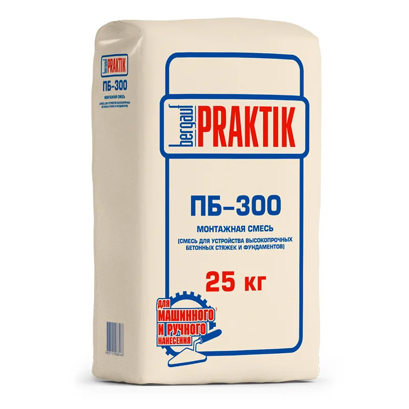 Пескобетон ПБ-300 Bergauf Практик (25кг)