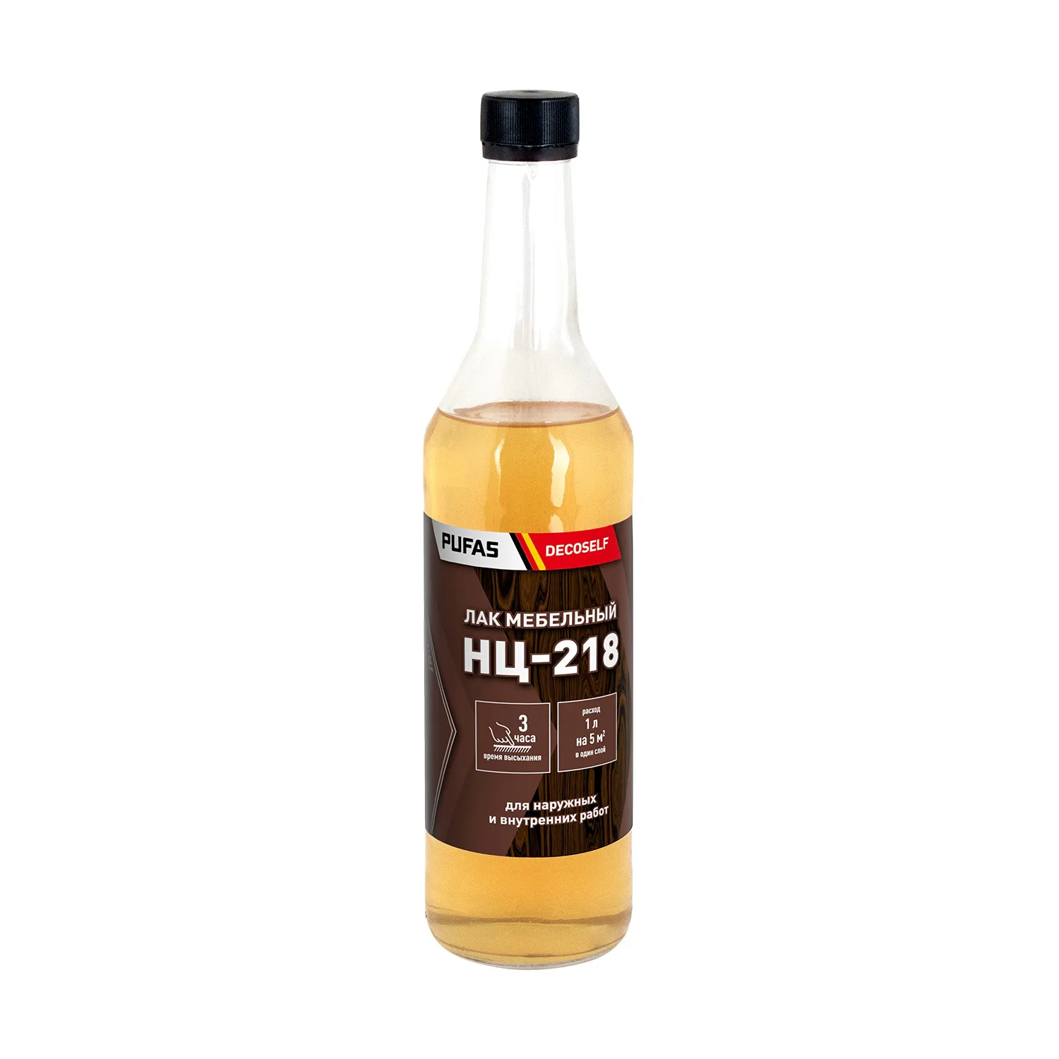 Лак НЦ-218 Pufas Decoself (0,5 л)