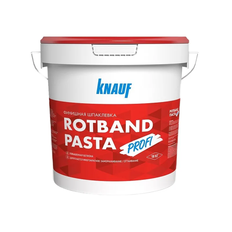 Шпаклевка Knauf Rotband Pasta Profi готовая, 18 кг