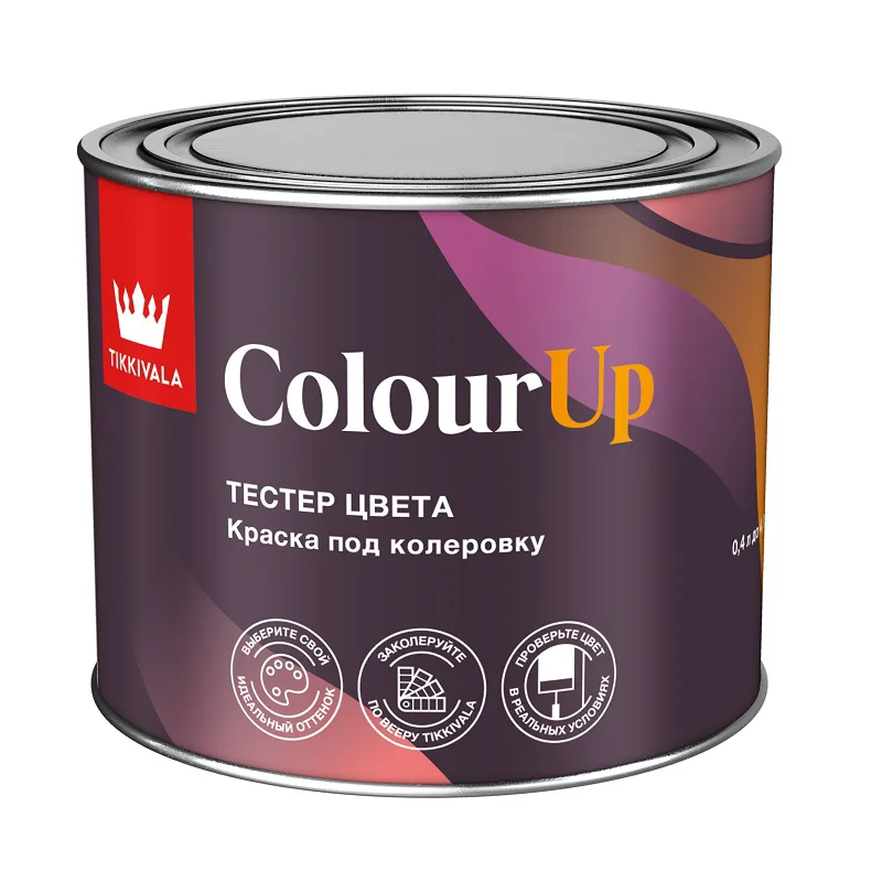 Тестер цвета Tikkurila/Tikkivala ColourUp A (0,4л)