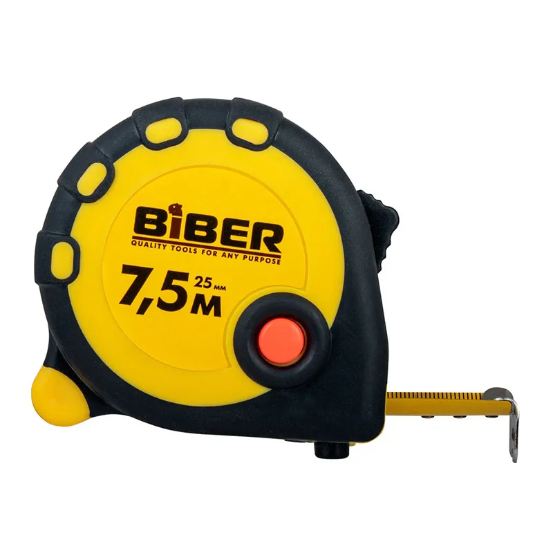 Рулетка Biber 40094 Standart 7,5 м/25 мм
