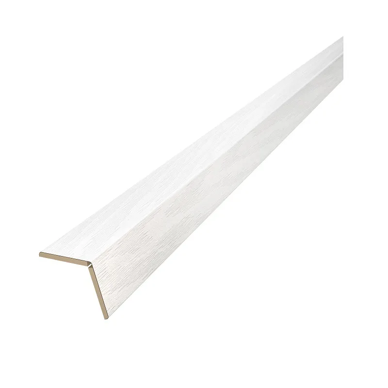 Угол ХДФ складной Союз Elegance Art 2700х56х3,2 мм, в ПВХ пленке, Белый Лес (1 шт)