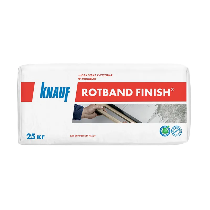 Шпаклевка гипсовая Knauf Rotband Finish, 25 кг