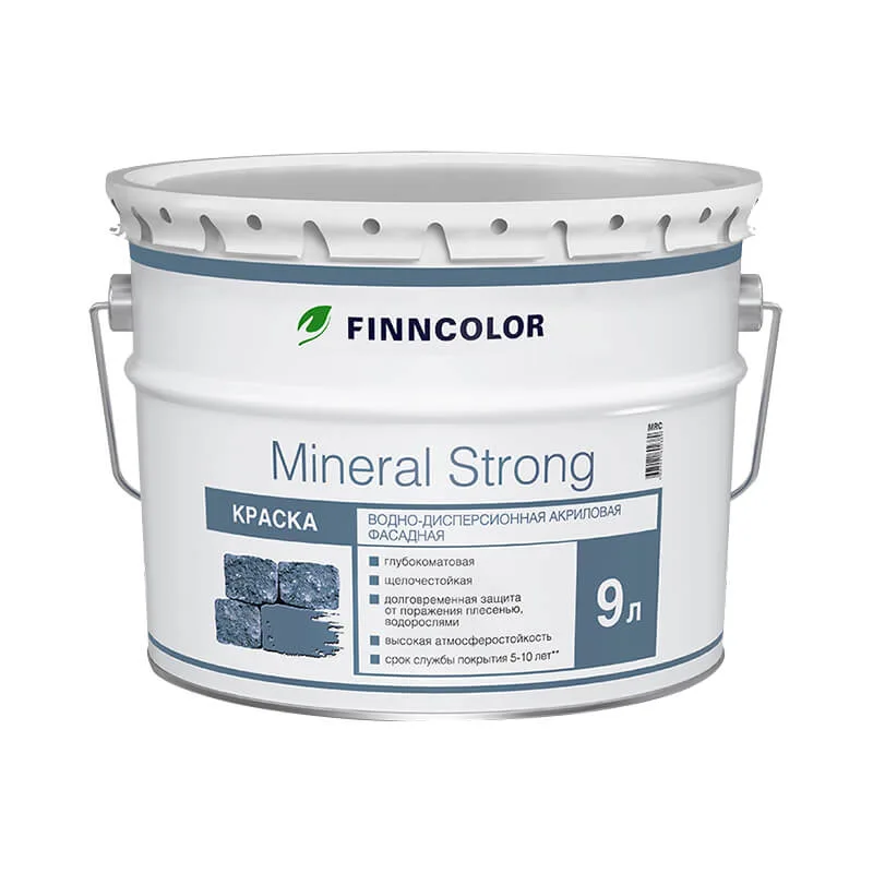 Краска фасадная Finncolor Mineral Strong MRC (9 л)
