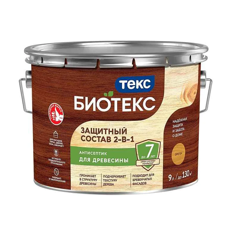 Антисептик Текс Bioteks состав 2в1 орегон (9 л)